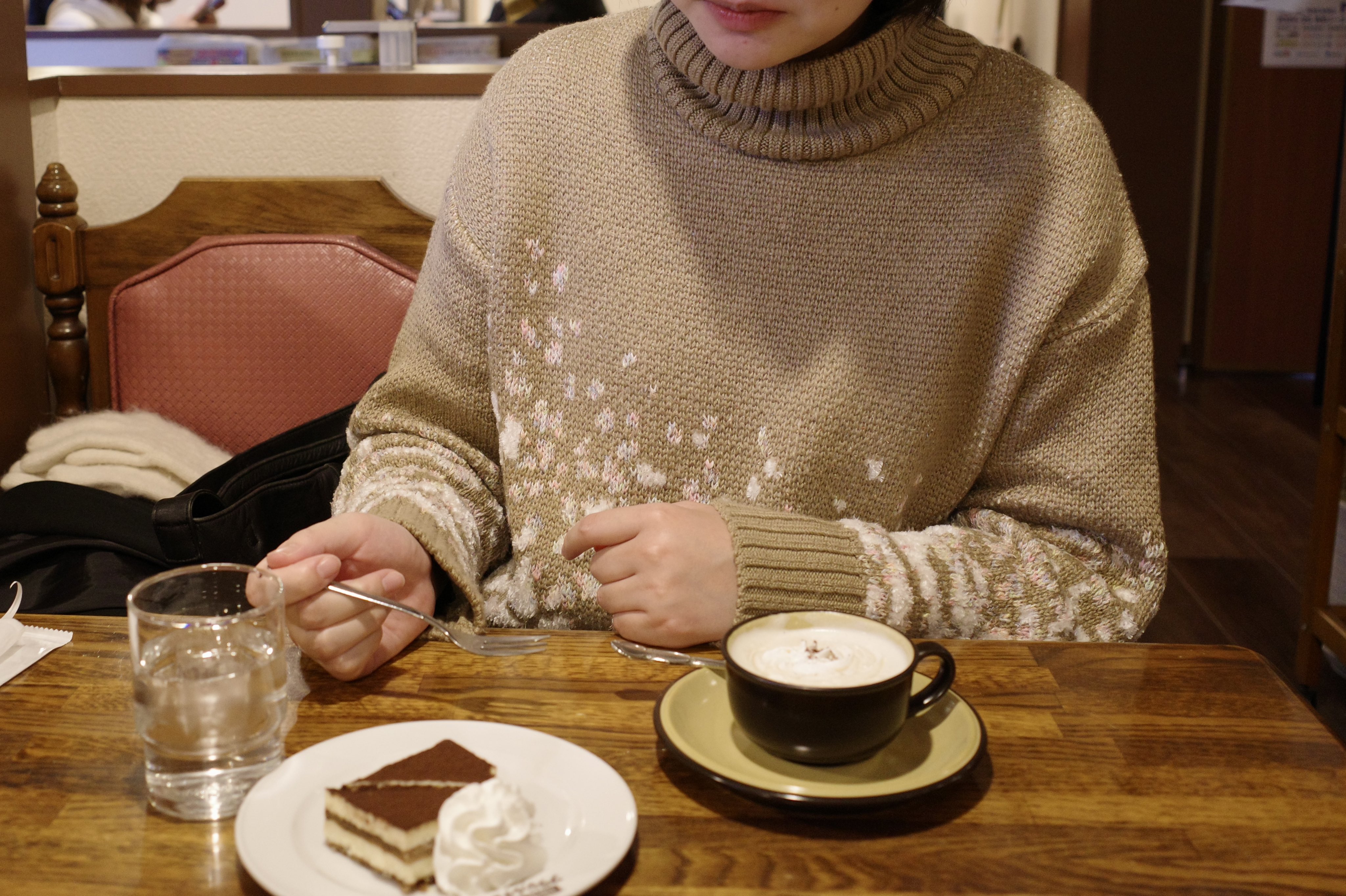 Raicho Jacquard Top - black【7th】 | tunica-knit