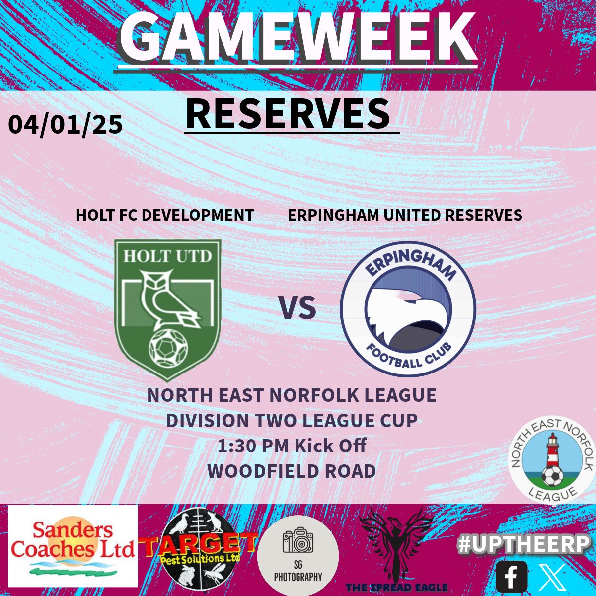 2025 Starts with one game this weekend! ⚽️ Reserves travel away to <a href="/HoltUnitedFC/">Holt United</a> to play against their development side in the League Cup.  <a href="/NENL1922/">NENLeague</a>  #UTE