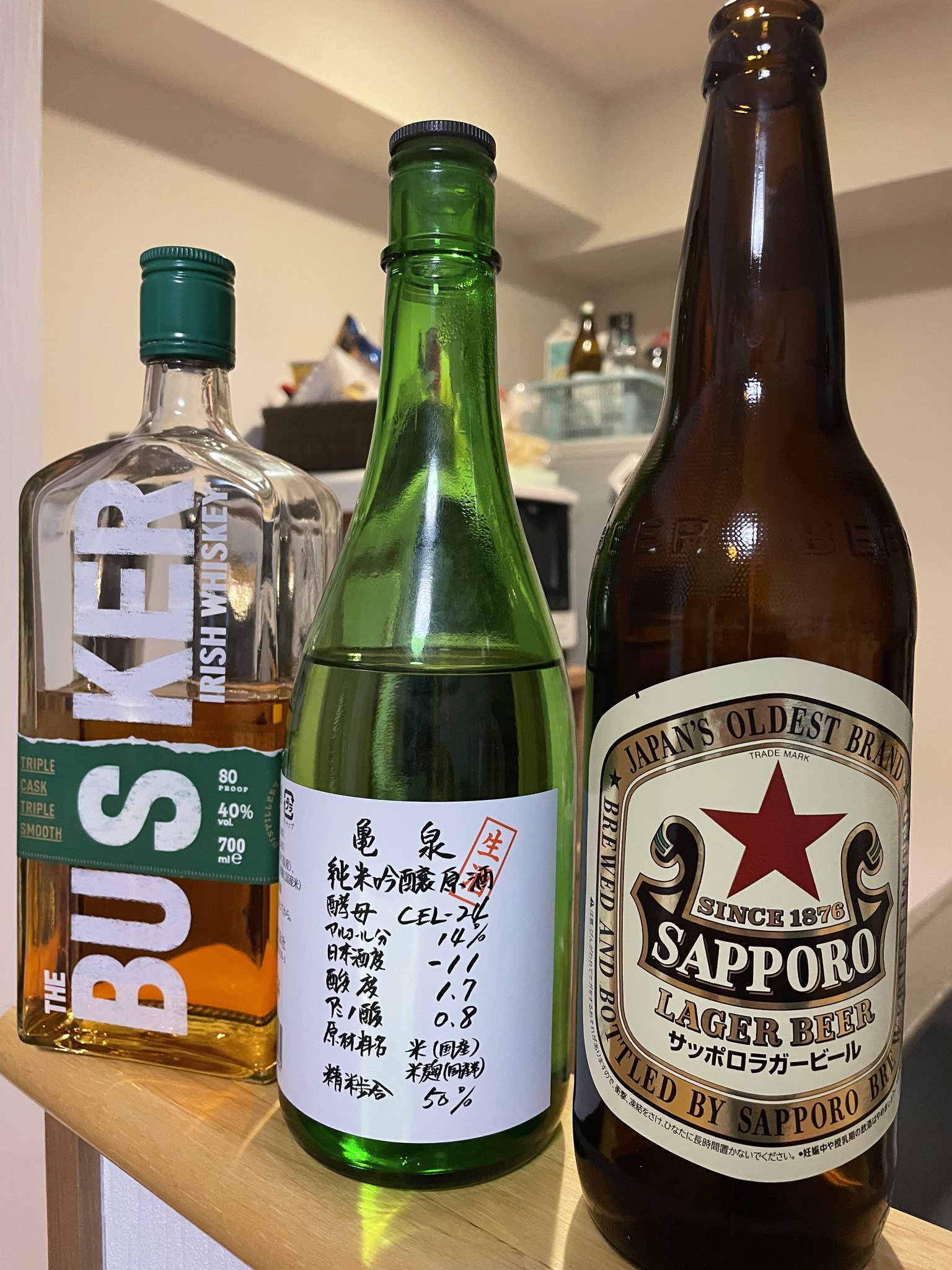 お酒小瓶 悦凱陣（よろこびがいじん） R6BY オオセト 純米酒 無濾過生 1,800ml