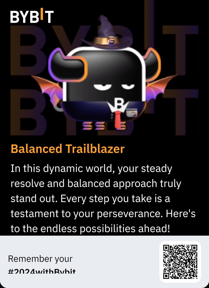 WHsavior's tweet image. Unveil My 2024 Bybit Recap #2024withBybit bybit.com/en/annual-repo…