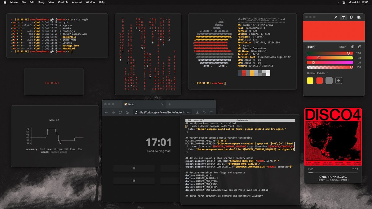 84_wintermute's tweet image. Should I recreate this theme from a couple years back?
#unix #programmerlife