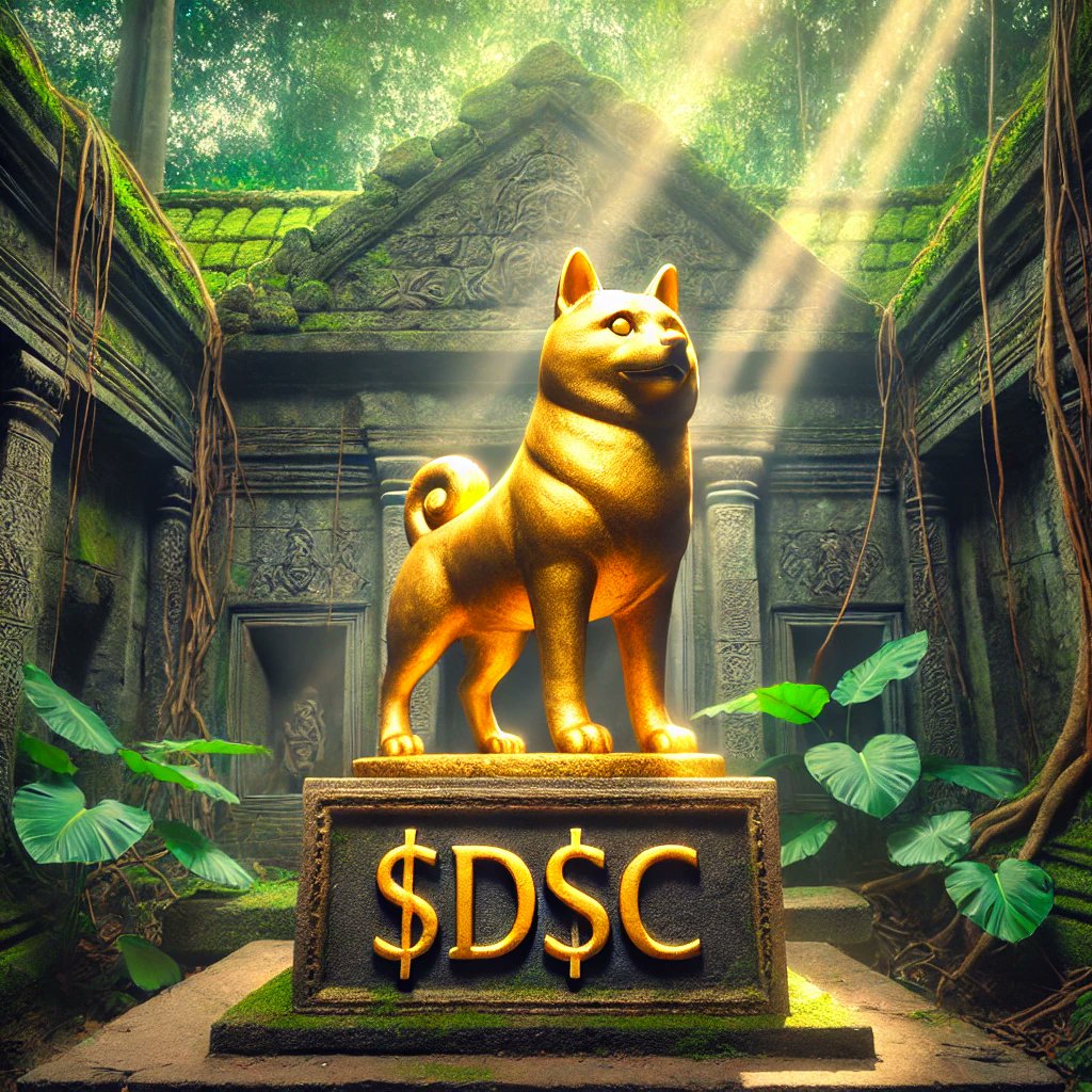 In the deep of long lost civilizations, archaeologists are reporting the presence of a strange statue... $DSC is more puzzling than you think...