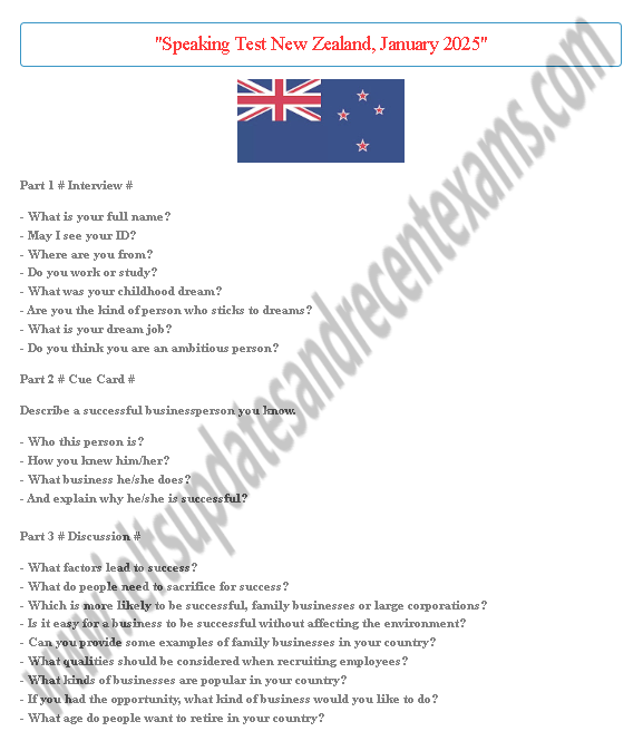 ielts_iuare's tweet photo. Actual IELTS Exam Speaking Test, January 2025, New Zealand
Click Here For More Speaking Tests - https://t.co/3BBL4YeKDa

#IELTS #Speaking #actual_speaking_test #IELTS_Speaking #ieltsspeaking #ieltsspeakingtips #ieltsspeakingtest #recent_exams https://t.co/bBu4B2sTMO
