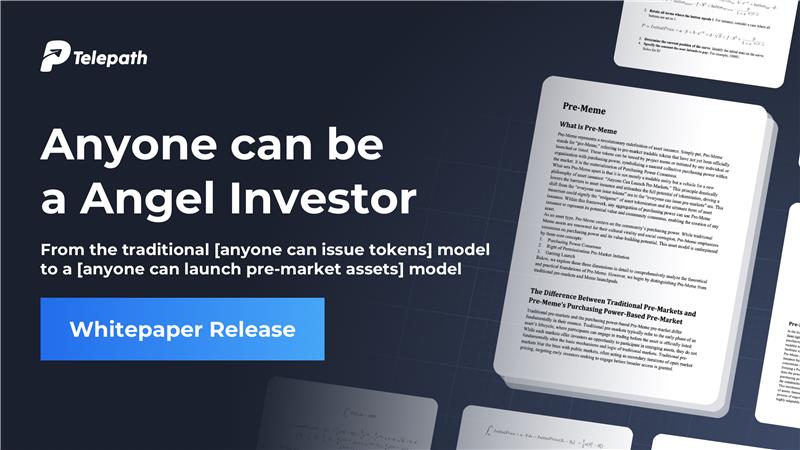 📄 TelePath Whitepaper Release 📄

TelePath is now live: t.me/TelePath001bot…

Something big is coming in hot, so make sure to grab a look at TelePath Whitepaper at:
github.com/TelePath-Ton/T…