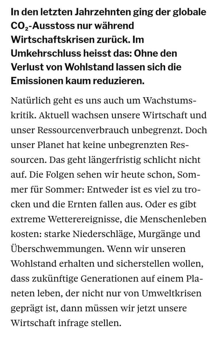 Nicola_Siegrist's tweet photo. Die Zerstörung von Klima und Umwelt wird sowieso zu grundlegenden Veränderungen führen. Unsere Wahl: Machen wir es geplant oder geschieht es im Chaos?

Ich bin für den geregelten Umbau des Wirtschaftssystems: Ja zur Initiative für #Umweltverantwortung! https://t.co/3qPPuwr9T7