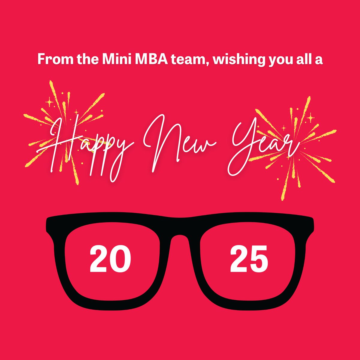 MWMiniMBA's tweet photo. Happy New Year marketers! Hoping 2025 will be the year that you ace that marketing strategy, and if you're unsure... we've got you. ๐
#MiniMBA #HappyNewYear https://t.co/UTaQFACmAC