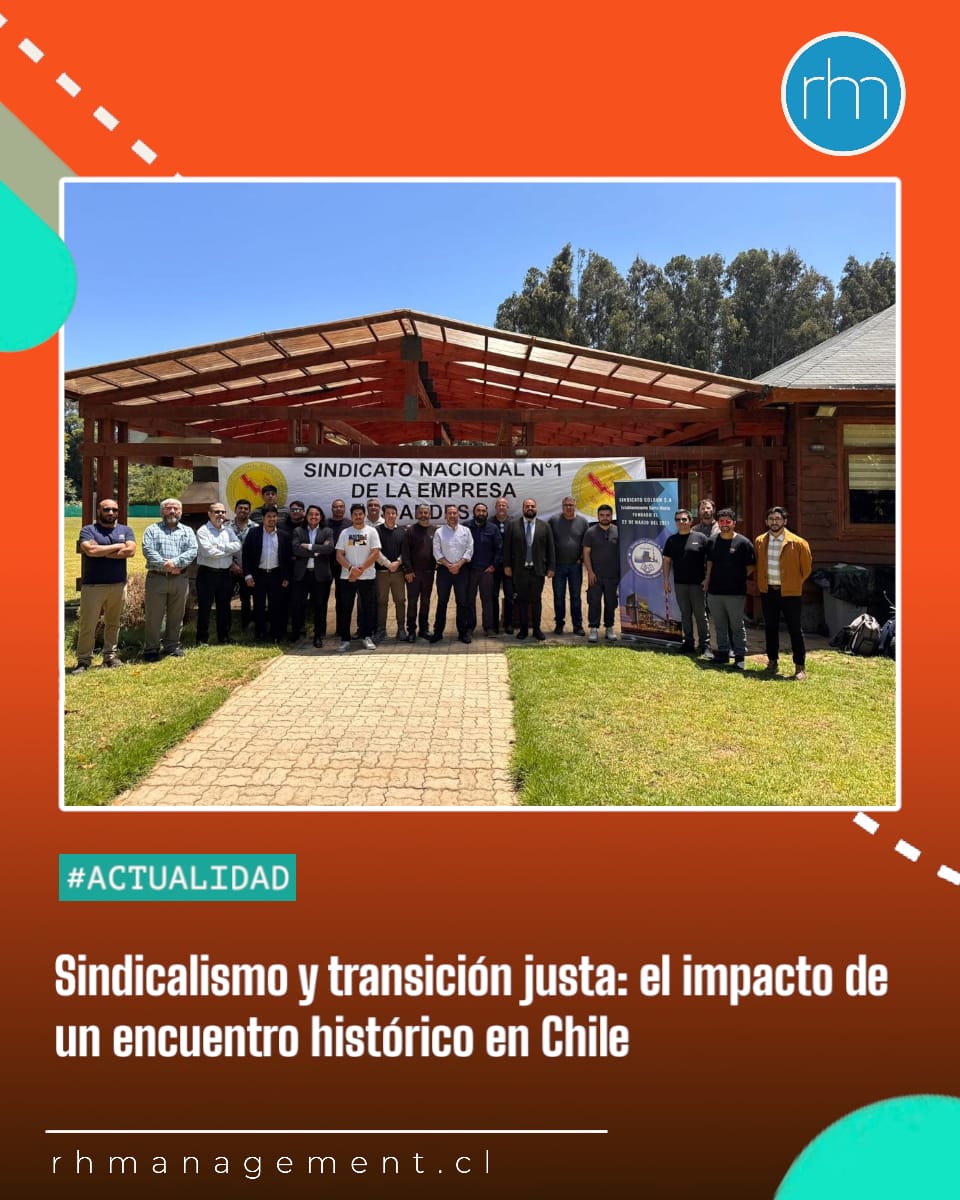 📌 #Actualidad
🔋 Sindicatos del sector energético se reunieron en Quintero para impulsar una transición justa y sostenible. 🌱

Dirigentes de AES Andes, ENEL y más buscan proteger los derechos laborales.

👉 Lee más en RH Management:
 rhmanagement.cl/sindicalismo-y…