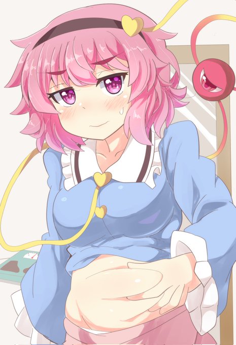 正月太りさとりん
#古明地さとり
#東方Project 