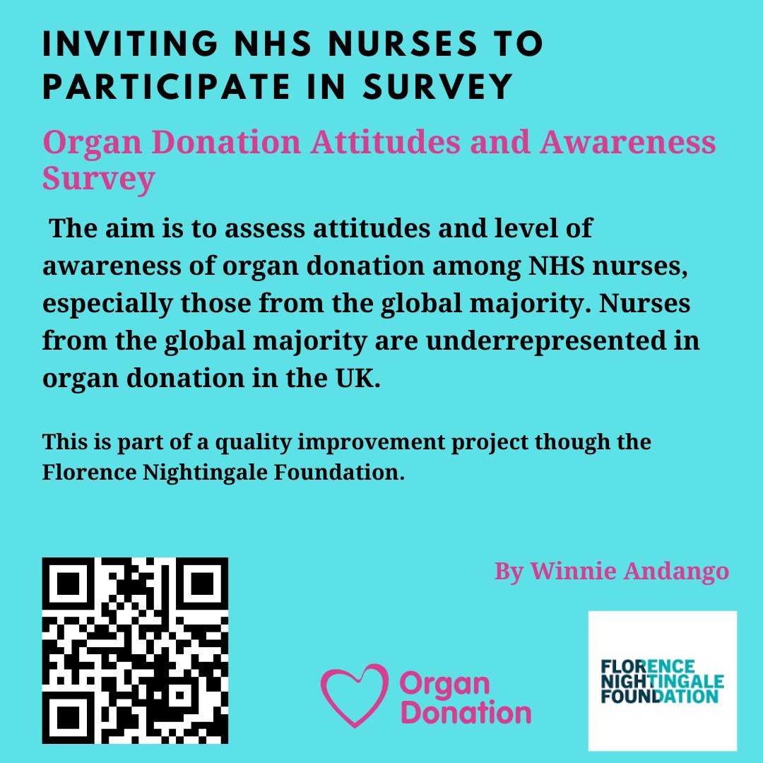 This is a last push to get responses to this important survey. Please complete and share. Thanks
#nhsnurses

tinyurl.com/52an865e