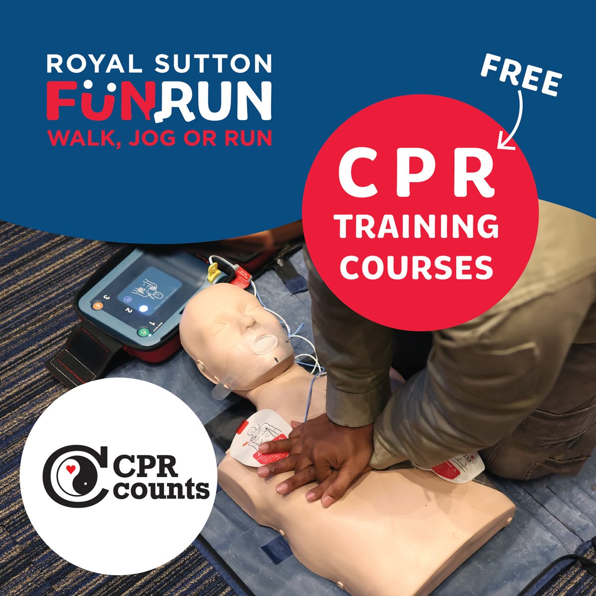 We hope you enjoyed a great Christmas and New Year?
We had an overwhelming response to the CPR courses we ran in partnership with <a href="/counts_cpr/">CPR Counts</a>  last year, that we've decided to run more courses in 2025.