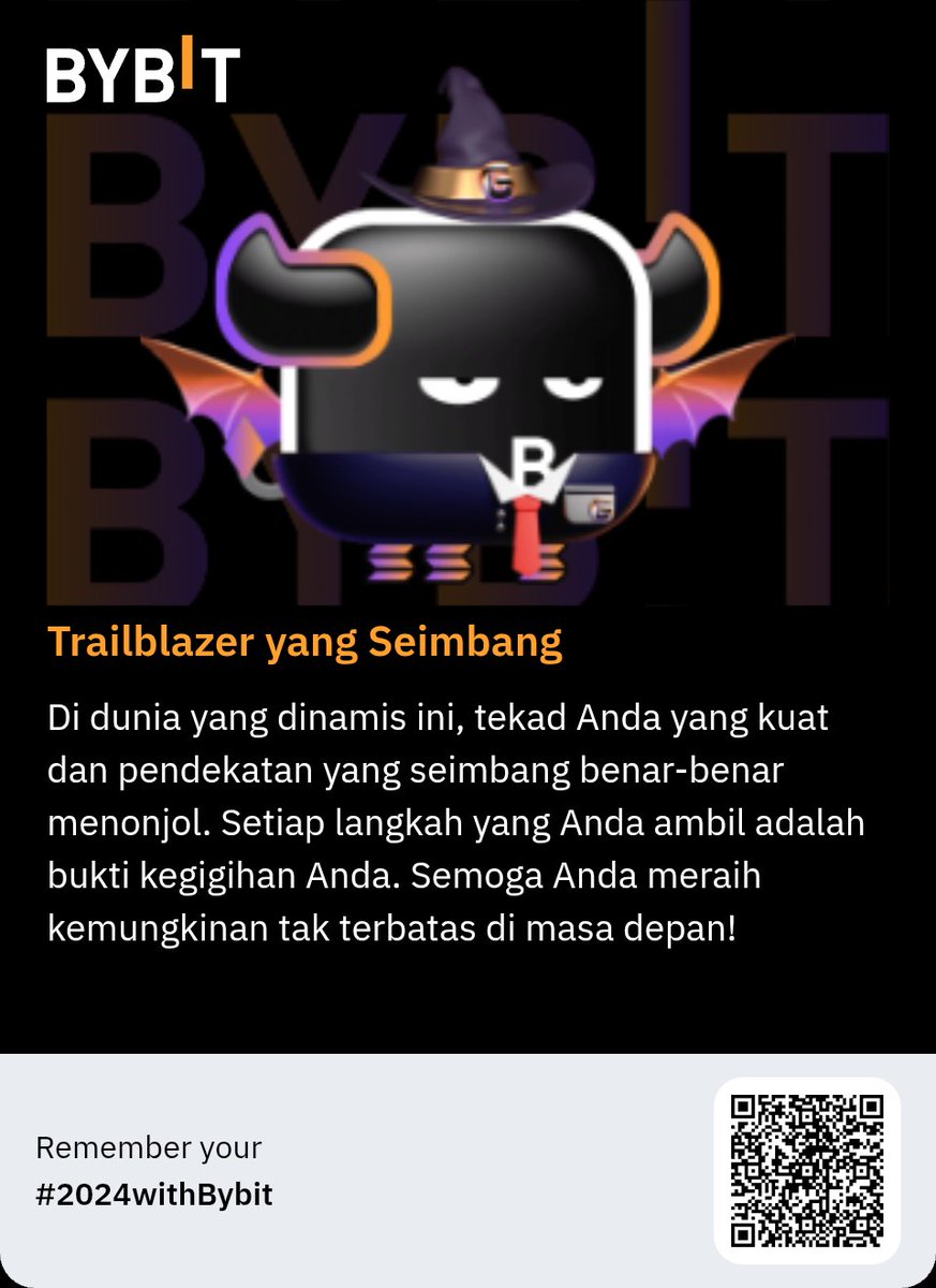 dimaspu666's tweet photo. Buka Rekap Bybit Tahun 2024 Saya #2024withBybit https://t.co/ac8aJ3cApi https://t.co/8Kq3nTPwIU