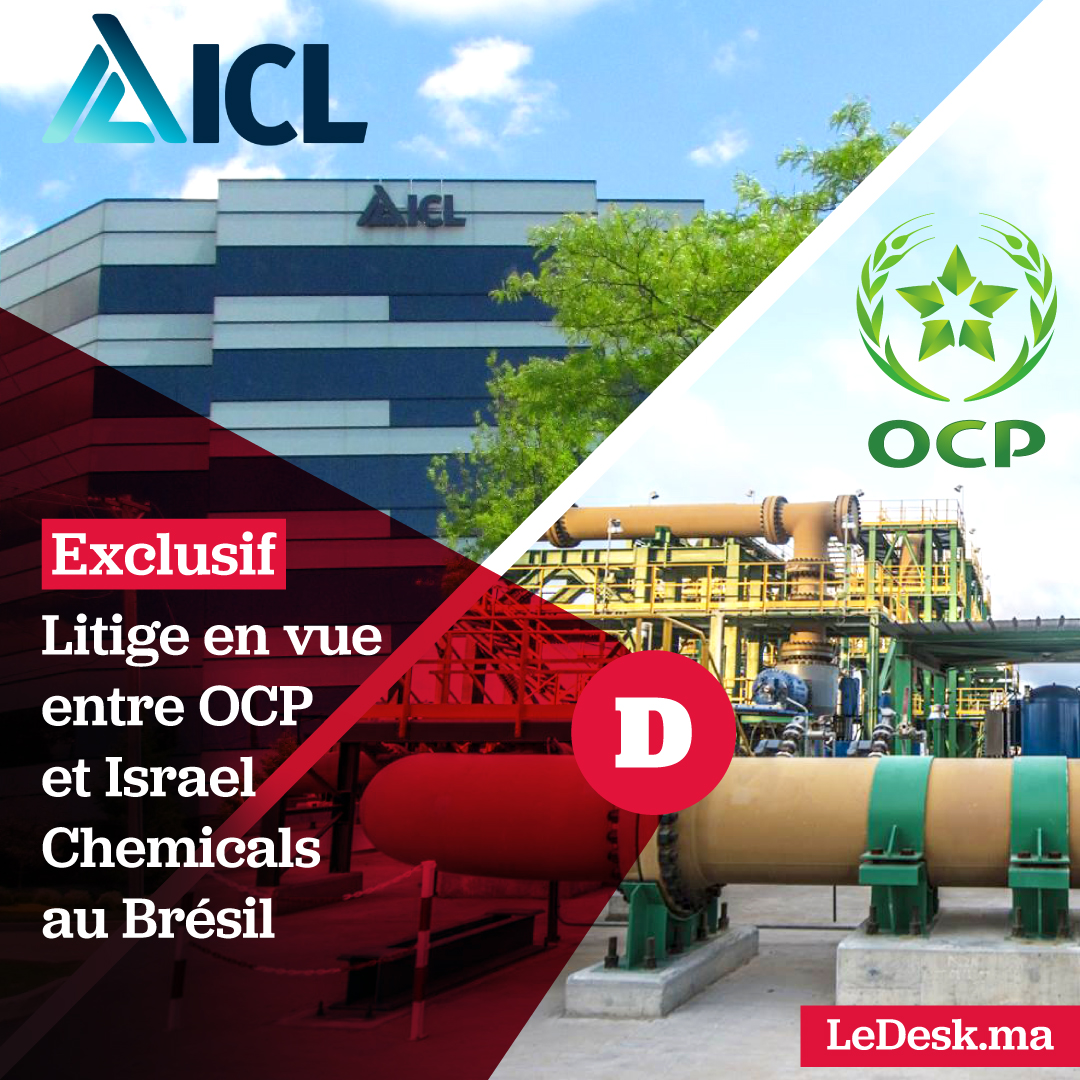 LeDesk_ma's tweet photo. Au Brésil, Emaphos, filiale d’OCP sous enquête antidumping incitée par l’Israélien ICL Group
Détails inédits sur https://t.co/HXYaE9Z11s: https://t.co/F0UN8Cx2c7
#Maroc #LeDesk #ICLGroup #OCP #Brésil https://t.co/VGxh3Co7Ar