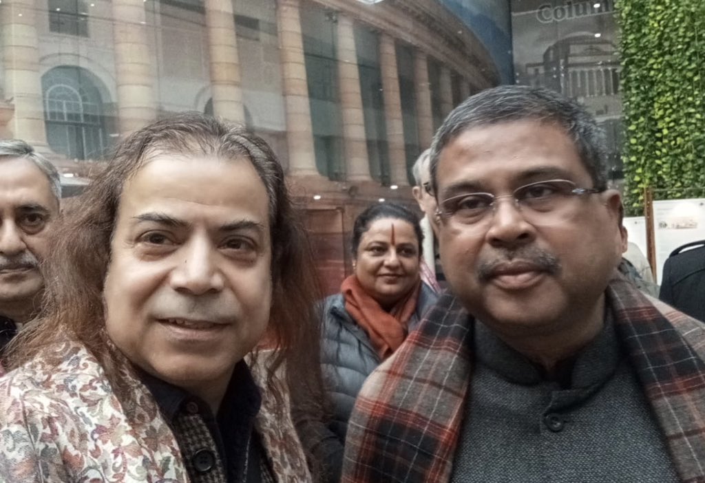 Two legends dedicated to preserving the timeless legacy of Jammu &amp; Kashmir and Ladakh.

Grateful to Hon’ble HM Shri <a href="/AmitShah/">Amit Shah</a> ji and Hon’ble EM Shri <a href="/dpradhanbjp/">Dharmendra Pradhan</a> ji for releasing the book Jammu Kashmir &amp; Ladakh: Through The Ages.

A tribute to the region’s rich cultural,