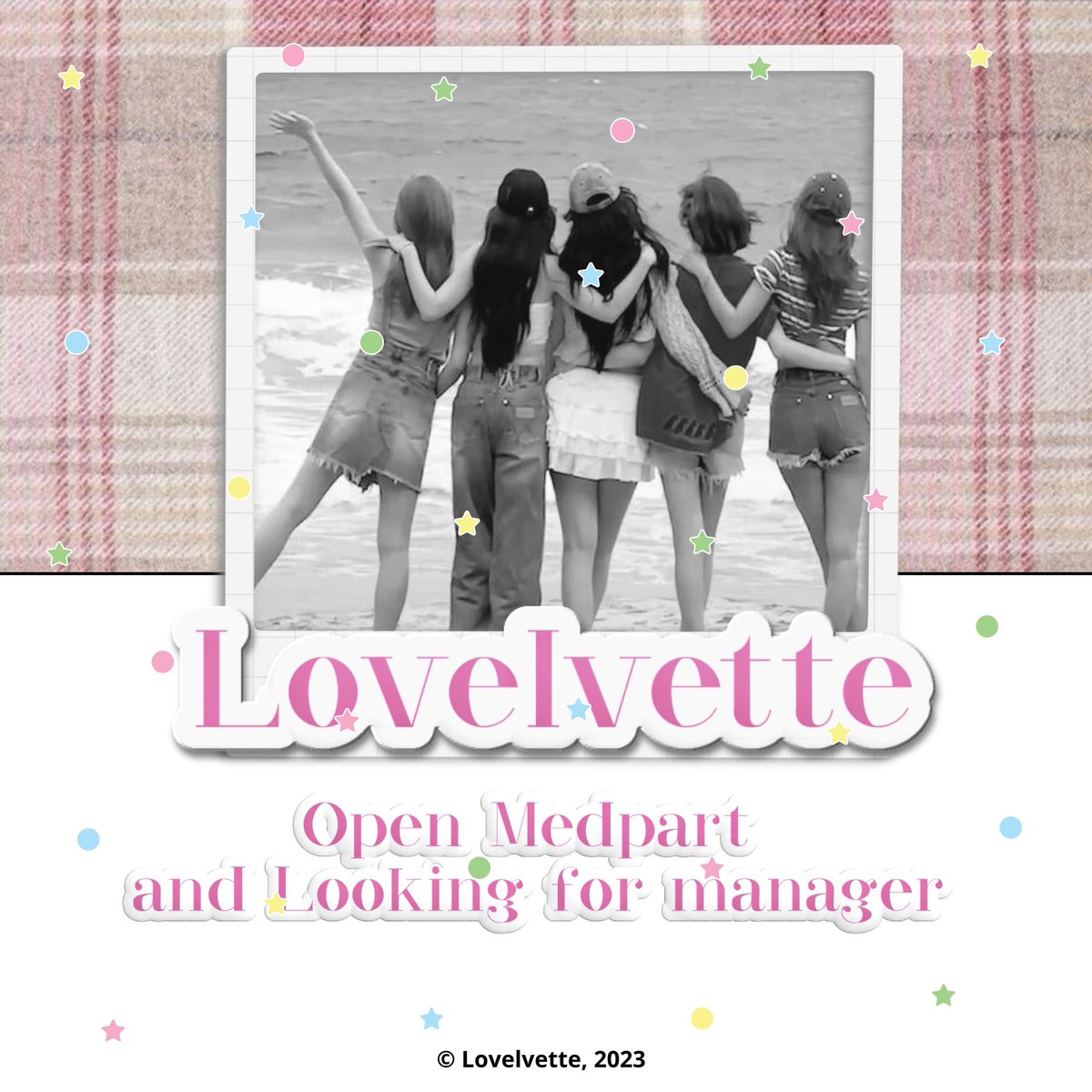 Lovelvette's tweet photo. We would like to announce that Lovelvette has opened media partnership opportunities for any RP project needs. We are also looking for anyone willing to become our manager &amp; OA/SQ who would like to connect with us. It's a pleasure if you could help share this information. https://t.co/ueuNmZPSYH