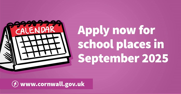 🏫 A reminder for parents and carers in Cornwall to apply for school places if your children are starting primary school in September 2025.

⏳ The deadline for applications for primary schools is January 15 ➡️ orlo.uk/Apply_For_Prim…