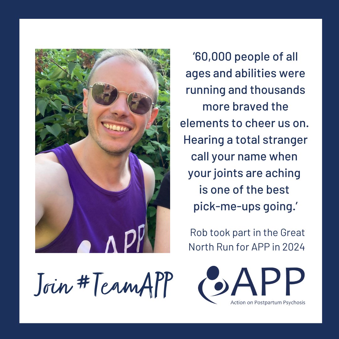 ActionOnPP's tweet photo. 💬 Rob ran the Great North Run for APP last year and shared his incredible experience with us: https://t.co/DCwwpBPsYP

🏅 Looking for a new challenge in 2025? Join #TeamAPP! Explore the opportunities here: https://t.co/qH7Ibebu0I https://t.co/Vxe6oWuE8A