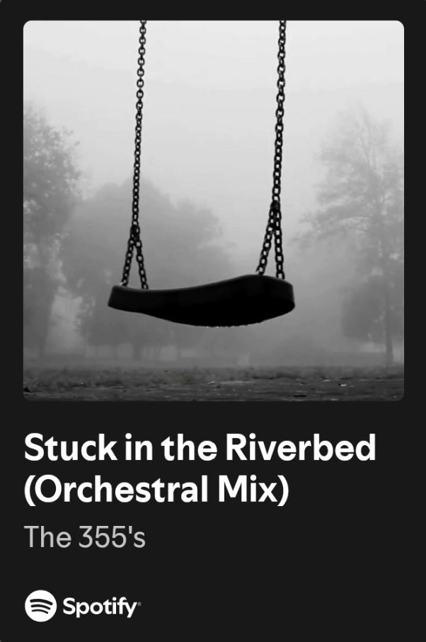 Go Listen to Stuck In The Riverbed (Orchestral Mix)

open.spotify.com/album/10pSHEO0…