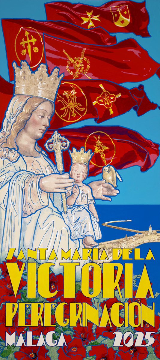 Cartel Peregrinación Santa María de la Victoria 2025 #CofradíasMLG

📜150 Aniversario de la Hermandad

🎨Autor: D. Francisco Naranjo Beltrán