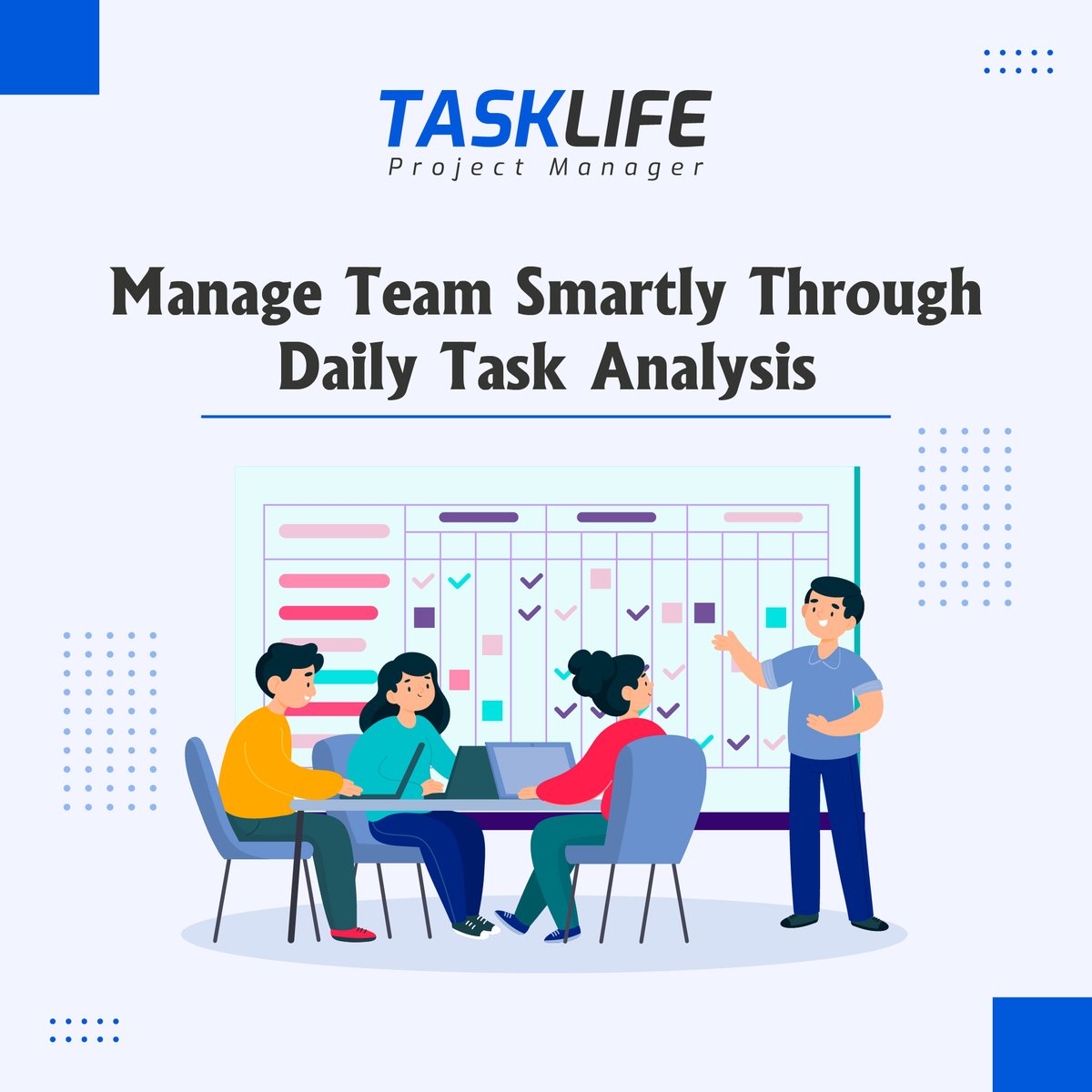edulifeagency's tweet image. 👉We offer a smart task manager tool with advanced features that will help you manage projects very easily.
To learn more about how our tool can transform your project management, stay connected with us.✋
#edulife_agency #task_manager_tool #project_management_tools  #tasklife