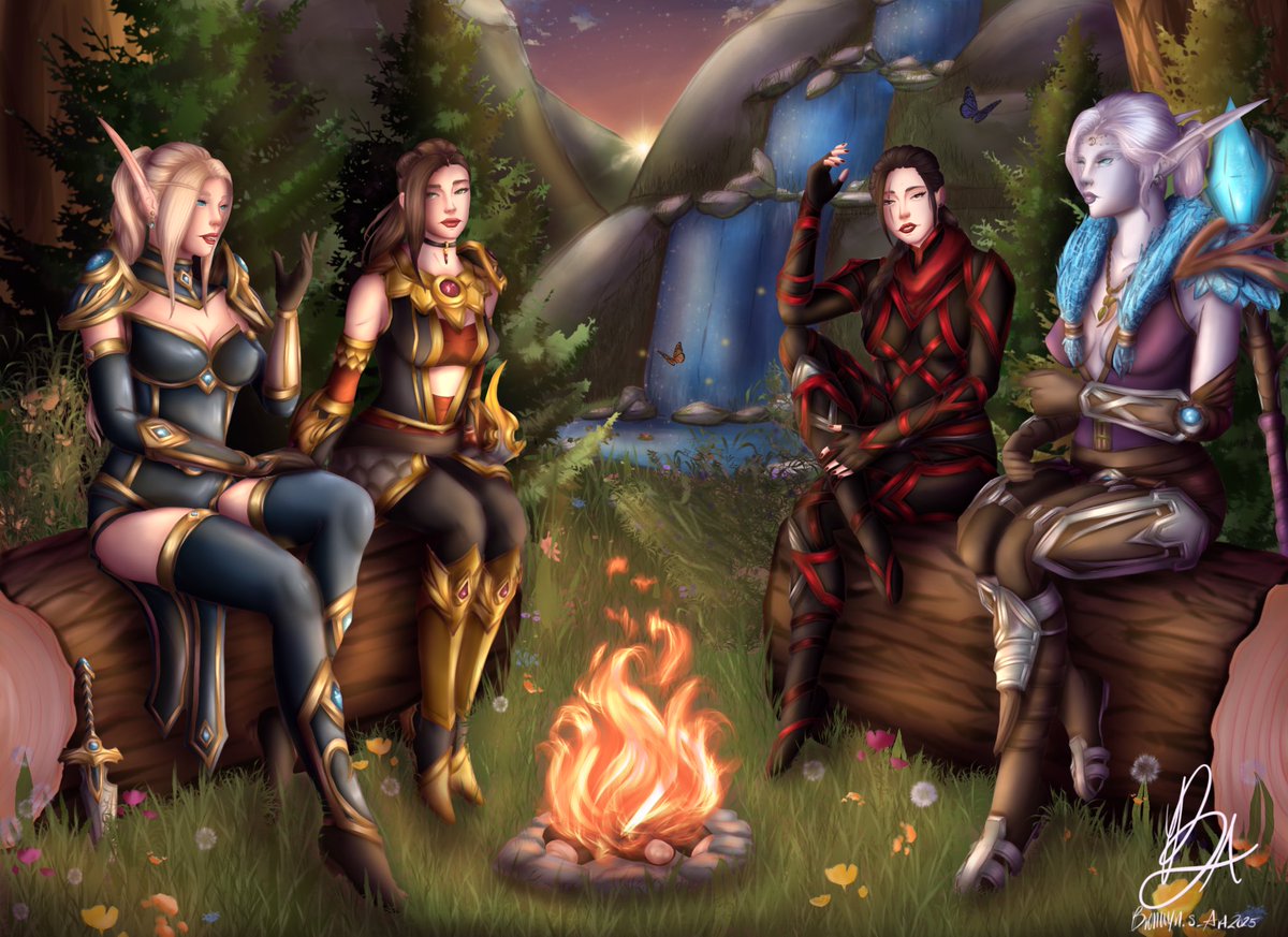 I finished this just before the New Year and I’m proud of it - but I’ve just now changed a Transmog and a hairstyle so I’ll have to update it eventually 😅 - happy new year!