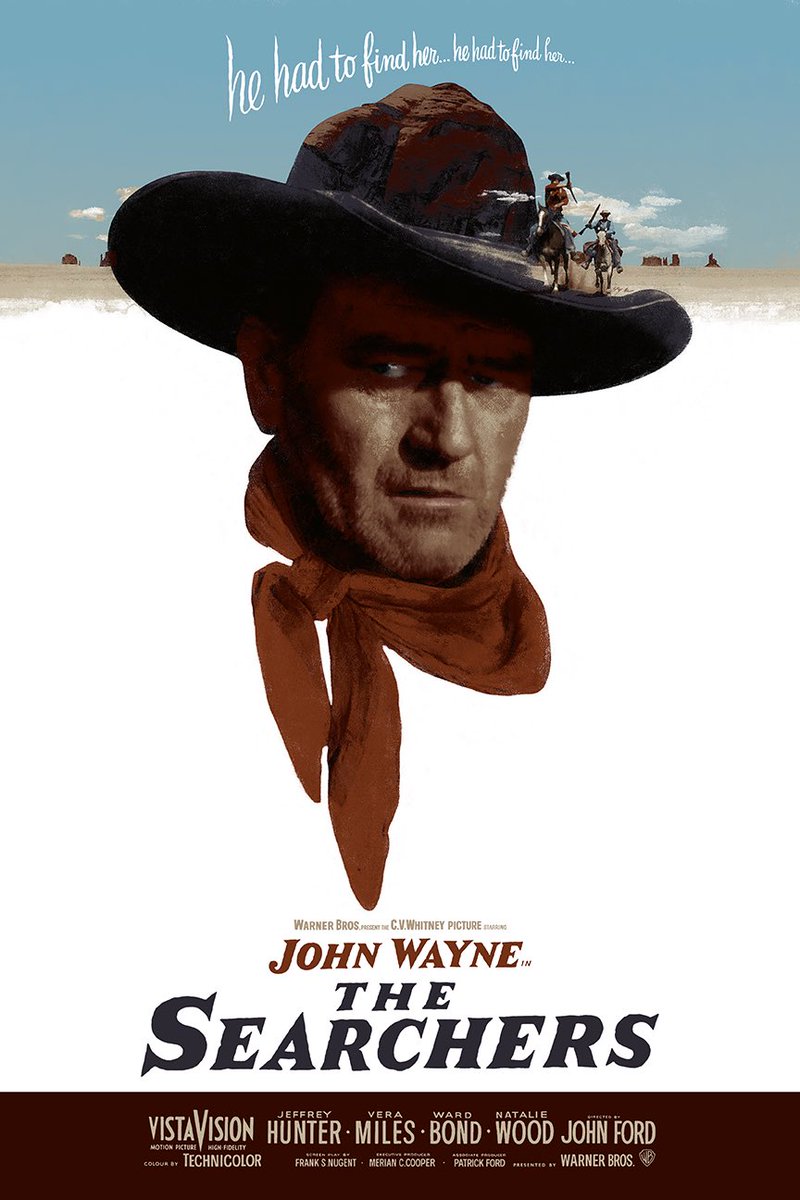 The Searchers directed by John Ford