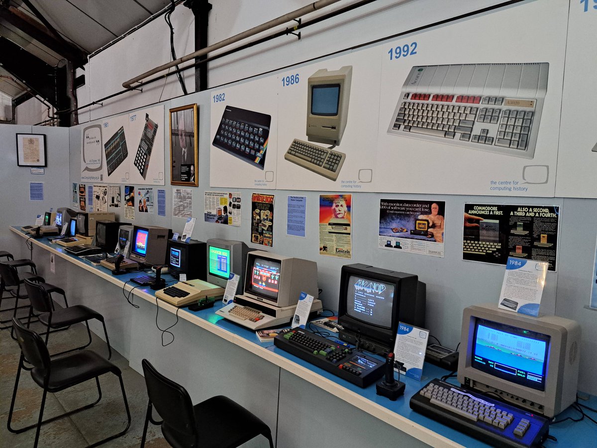 computermuseum's tweet image. School not back yet? A few more days before going back to work, come and visit us, we&apos;re open for our normal hours 10 until 3pm today and tomorrow, then Saturday and Sunday 10 until 5
#ComputerHistory #Cambridge # VintageComputing