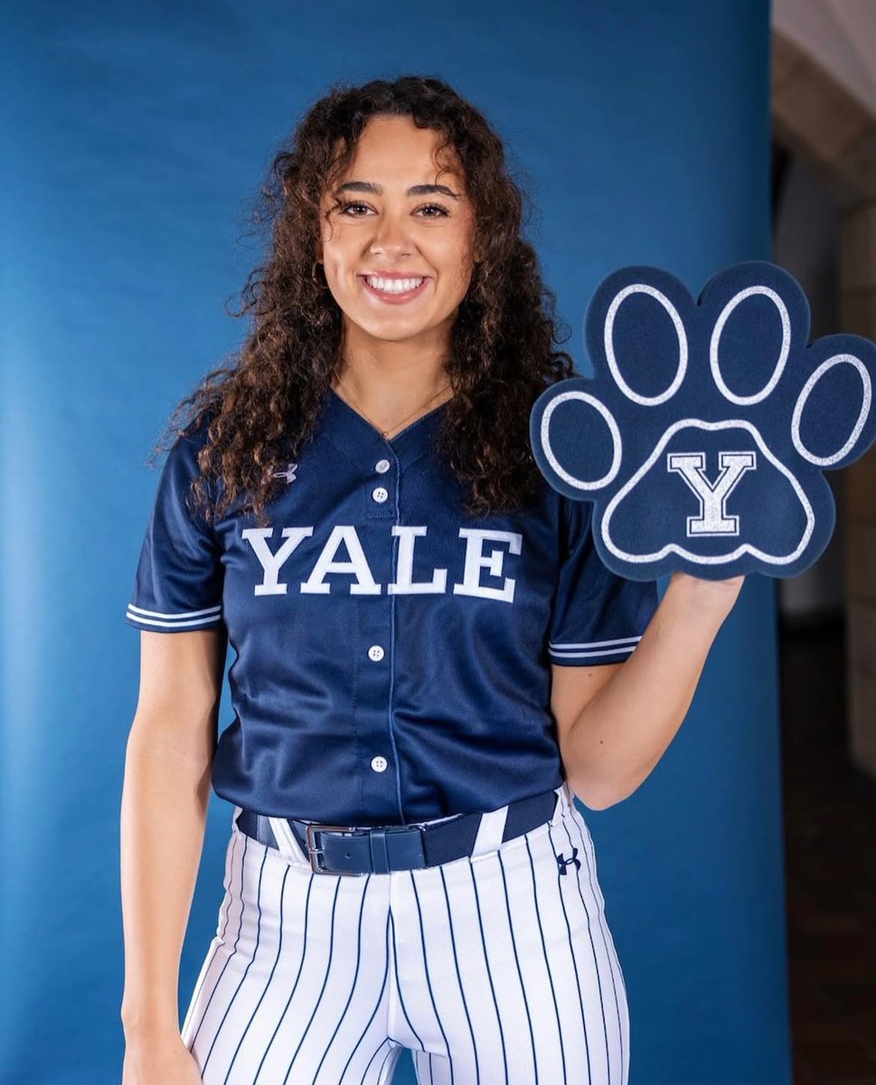 Happy New Year! We’ll introduce our squad over the next few weeks.

Get to know Natalie Dominguez (<a href="/NatDominguez8/">Natalie Dominguez</a>):

🔹First Year, Catcher 
📍Charlotte, North Carolina 
#️⃣58 
🏡Saybrook College 

We can’t wait for Nat to experience her first game days Feb 21-23rd! 

#ThisIsYale