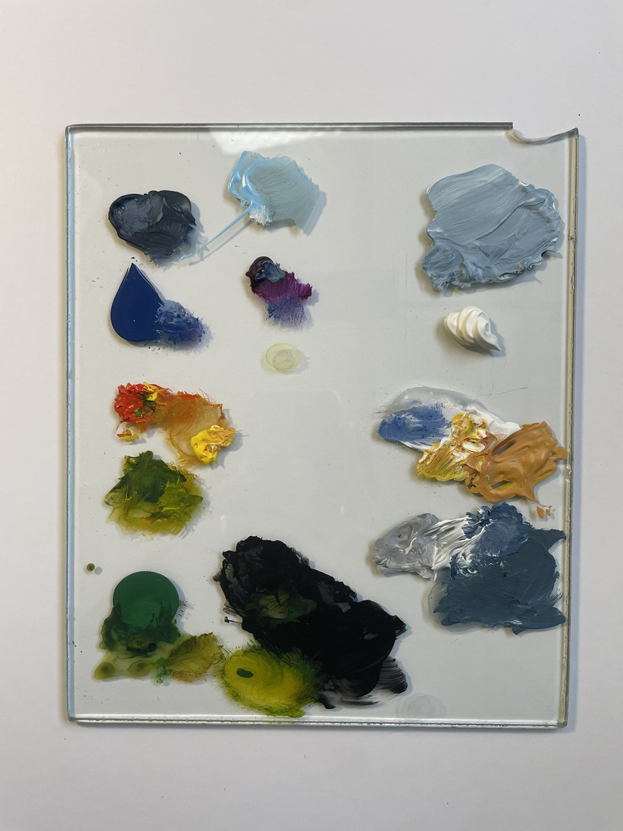 الباليت                       اللوحة