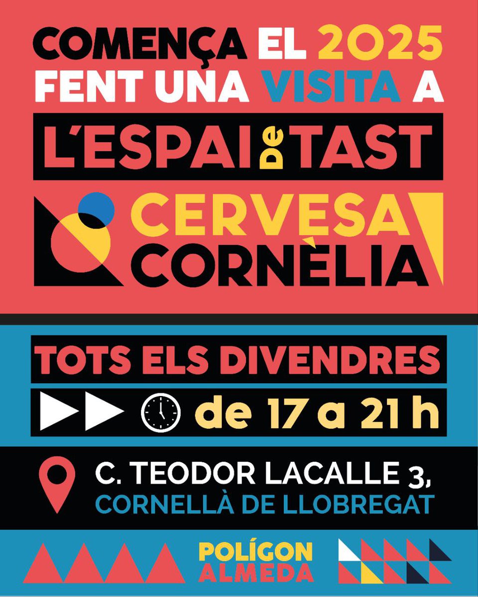 cervesacornelia's tweet photo. Tots els divendres obrim l'espai de tast. #beulocal https://t.co/2p3IqdeBGh