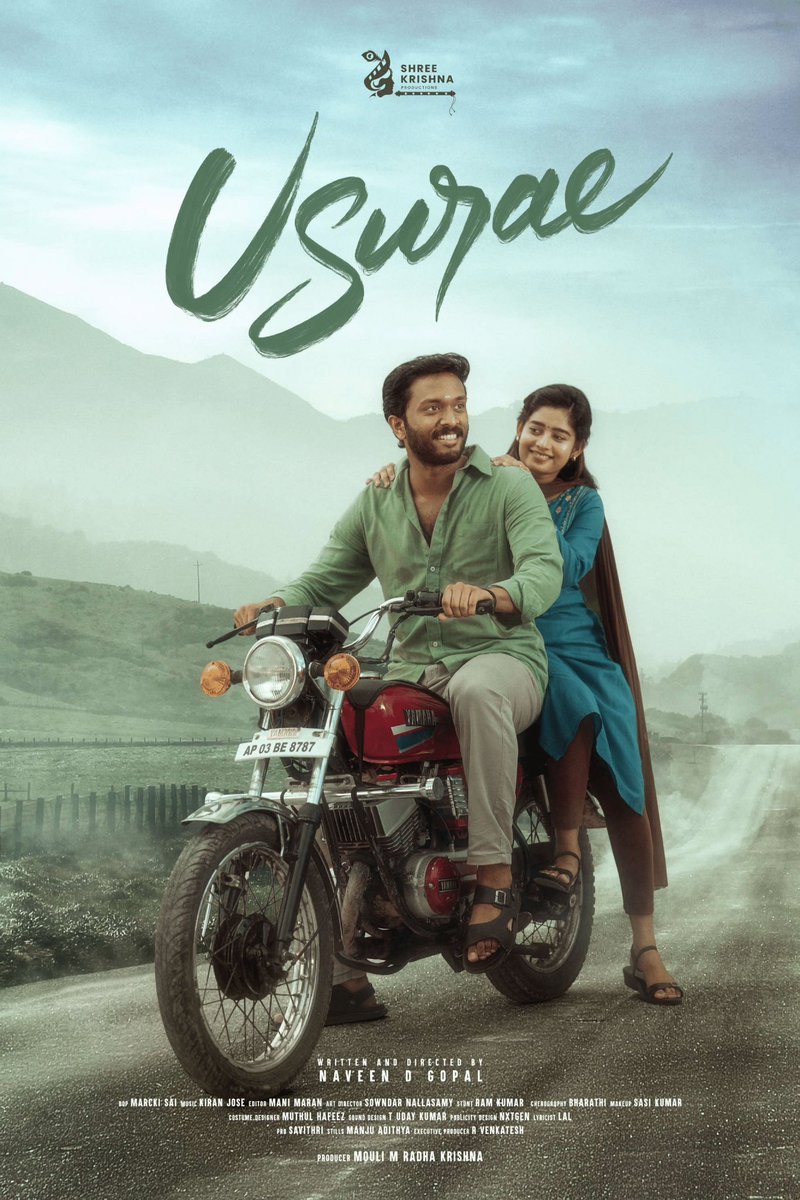 VijaySethupathi (@vijaysethuoffl) on Twitter photo Launching the first look of #USURAE, best wishes to the entire team!
Directed by <a href="/Naveen_D_Gopal/">Naveen D Gopal</a>
@shreekrish8427 <a href="/Iamteejaymelody/">TeeJay Arunasalam</a>
@jananykunaseel1 <a href="/Naveen_D_Gopal/">Naveen D Gopal</a>
<a href="/marckisai/">Marcki sai</a> <a href="/KiranJoze/">Kiran Joze</a> <a href="/maran_vj/">Mani maran</a>
<a href="/Mohanhari7/">Mohanlal</a> <a href="/SowndarNallasa1/">Sowndar Nallasamy</a>
<a href="/BarathiDance/">Barathi Dance Master</a> @chinmayi
<a href="/dsathyaprakash/">Sathyaprakash D</a> <a href="/bltalkies/">BAKIALAKHMI TALKIES</a> Launching the first look of #USURAE, best wishes to the entire team!
Directed by <a href="/Naveen_D_Gopal/">Naveen D Gopal</a>
@shreekrish8427 <a href="/Iamteejaymelody/">TeeJay Arunasalam</a>
@jananykunaseel1 <a href="/Naveen_D_Gopal/">Naveen D Gopal</a>
<a href="/marckisai/">Marcki sai</a> <a href="/KiranJoze/">Kiran Joze</a> <a href="/maran_vj/">Mani maran</a>
<a href="/Mohanhari7/">Mohanlal</a> <a href="/SowndarNallasa1/">Sowndar Nallasamy</a>
<a href="/BarathiDance/">Barathi Dance Master</a> @chinmayi
<a href="/dsathyaprakash/">Sathyaprakash D</a> <a href="/bltalkies/">BAKIALAKHMI TALKIES</a>
