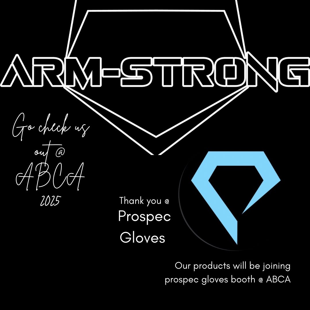 shawn armstrong (@sarmstrong90) on Twitter photo Go check out <a href="/A_strongperform/">Arm-strong Performance</a> being represented by <a href="/ProSpecGloves/">ProSpec Gloves</a> at the ABCA 2025 convention in Washington DC <a href="/GaylordHotels/">Gaylord Hotels</a>
Sorry I couldn’t personally be there! But I will see you 2026 in Columbus, Ohio! Go check out <a href="/A_strongperform/">Arm-strong Performance</a> being represented by <a href="/ProSpecGloves/">ProSpec Gloves</a> at the ABCA 2025 convention in Washington DC <a href="/GaylordHotels/">Gaylord Hotels</a>
Sorry I couldn’t personally be there! But I will see you 2026 in Columbus, Ohio!