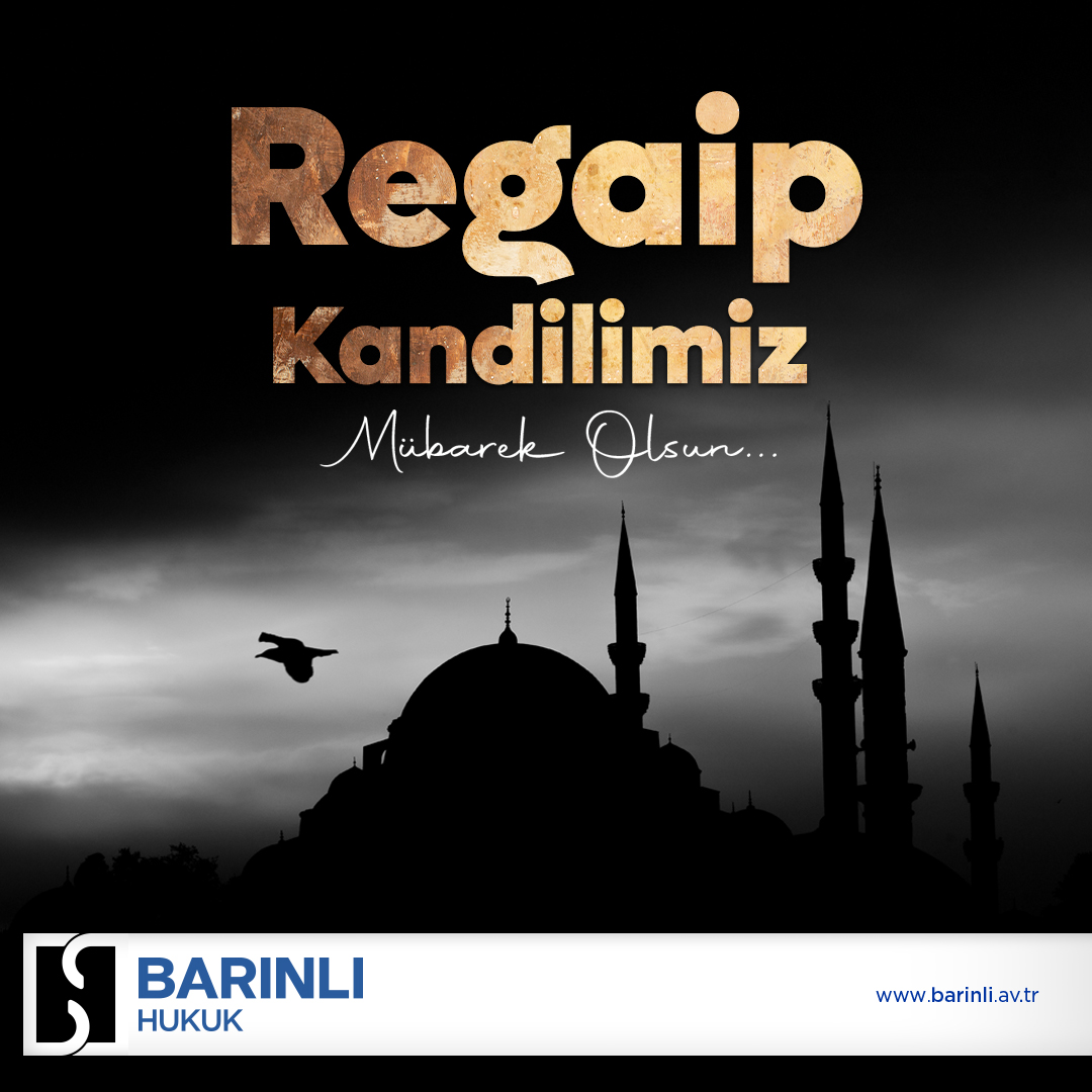 Tüm İslam aleminin mübarek #RegaipKandili’ni tebrik eder; sağlık, bereket ve huzur getirmesini dileriz.