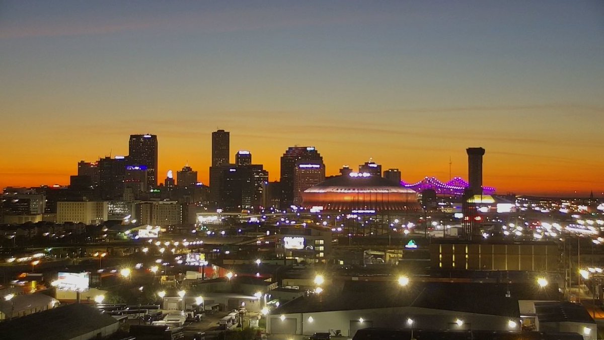 A new day for New Orleans. #NolaStrong