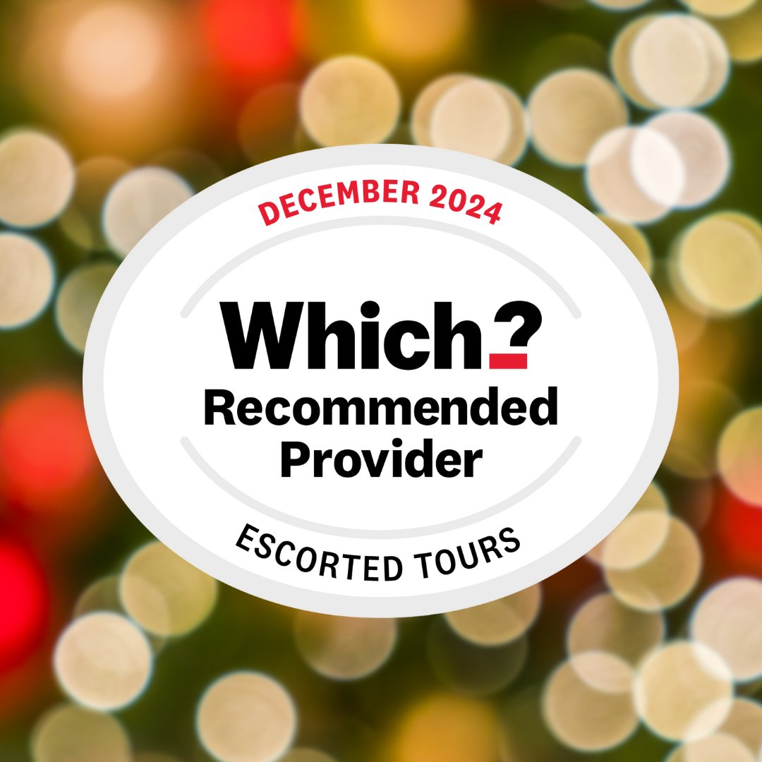 We're thrilled to be named a <a href="/WhichUK/">Which?</a>? Recommended Provider for Escorted Tours for the 6th year running 🏆👏

Independently judged by over 12,000 Which? Connect members and members of the public - true testament to the dedication of our teams, leaders, and volunteers.
#Which
