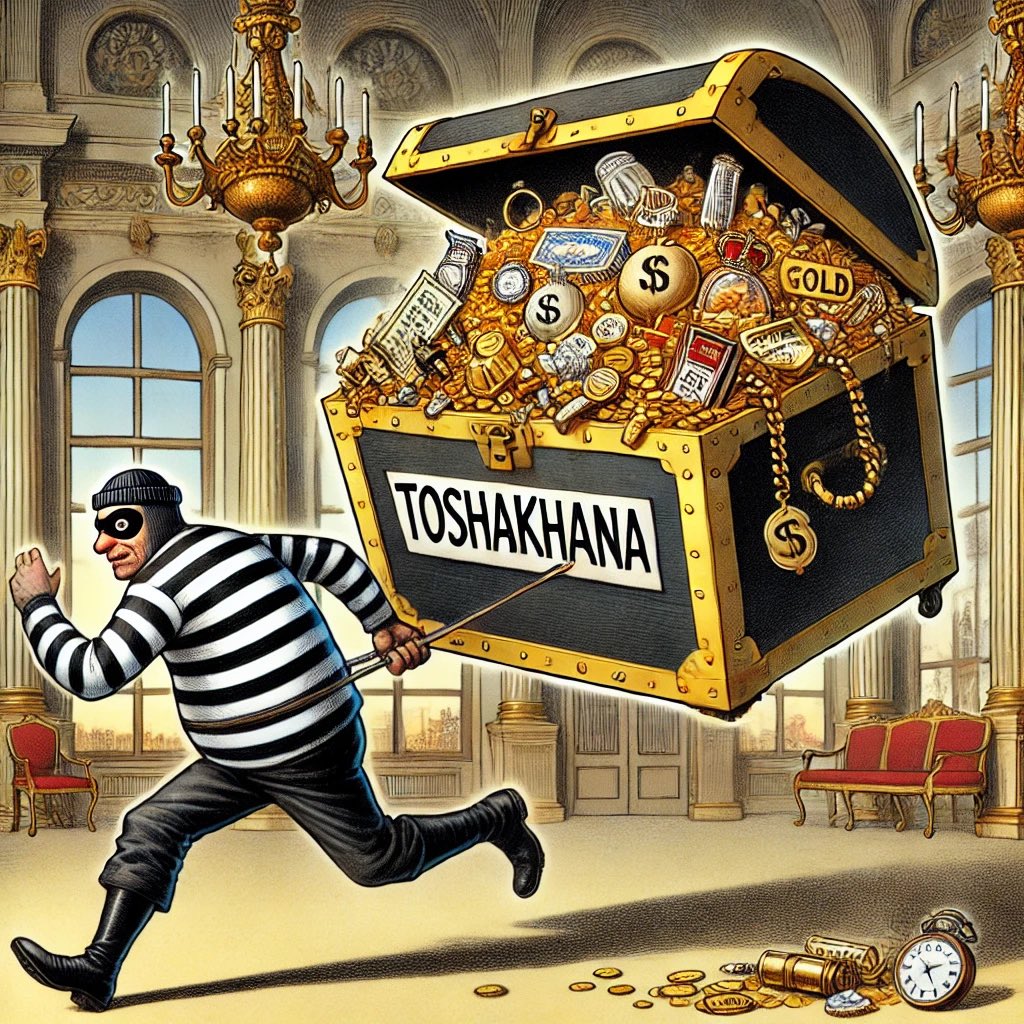 سنہ 2002 کے بعد کے ریکارڈ کے مطابق آصف زرداری نے 181، نواز شریف نے 55، شاہد خاقان عباسی نے 27، عمران خان نے 112 اور پرویز مشرف نے توشہ خانہ سے 126 تحائف حاصل کیے۔
جب یہ سب حرام کے پلے مل کر توشہ خانہ لوٹ رہے تھے اس وقت الطاف بھائی اپنی قوم کی خدمت کر رہے تھے
 #آپریشن_ضرب_بال_رگڑ