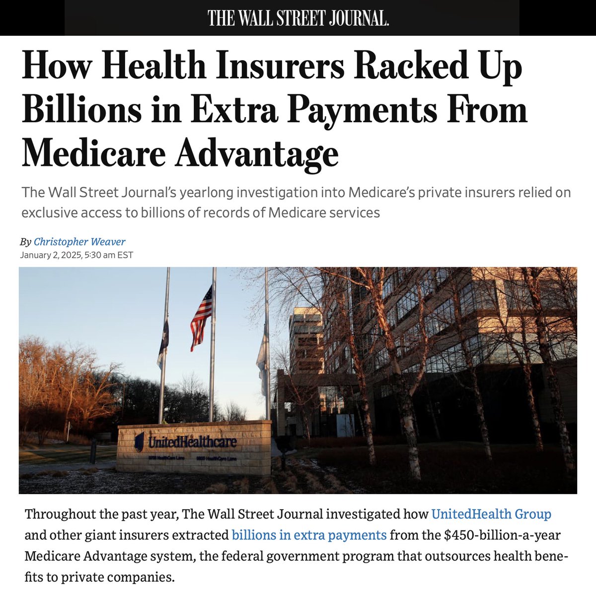 DarrigoMelanie's tweet photo. If you steal $1000, you can be sent to prison.

When health insurance companies steal over $68,500,000,000, they get tax breaks, subsidies and government contracts, while letting their customers die or go into debt.

But keep blaming immigrants and poor people for rising crime. https://t.co/zVuySHuz42