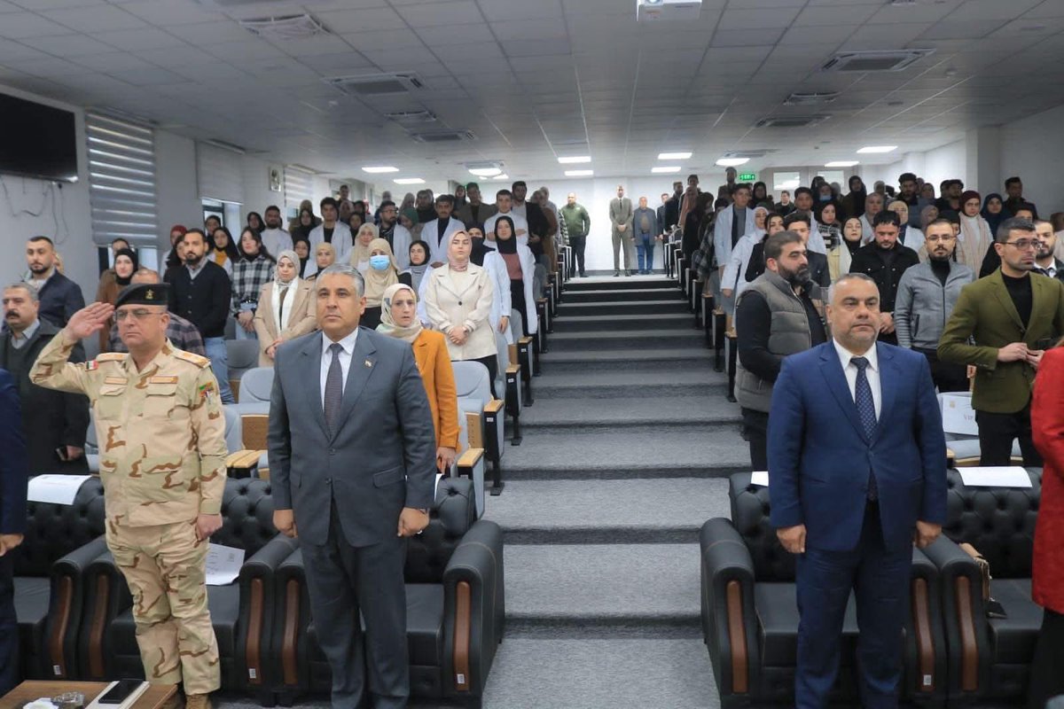 YouthBridgeDev1's tweet photo. Highlighting the Yazidi Genocide through a powerful photo exhibition in Mosul! Hosted by the University of Nineveh - College of Nursing in partnership with Youth Bridge Organization, this event showcased the atrocities faced by the Yazidi community at the hands of ISIS. https://t.co/5TO0doxb6o