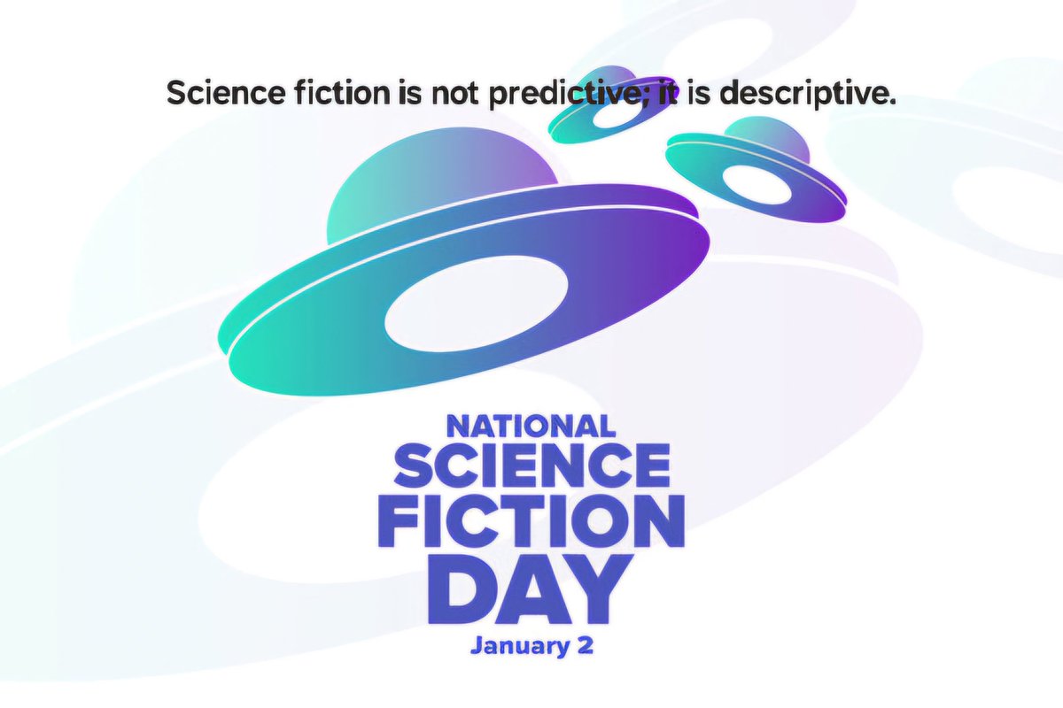 narottamsahoo's tweet image. Happy #ScienceFictionDay!

Science fiction sparks imagination, inspires #innovation, and #empowers us to #dream beyond the #stars. 

From Jules Verne to modern sci-fi creators, it has shaped our future with #ideas that fuel #discovery.

Let’s celebrate the power of #imagination…