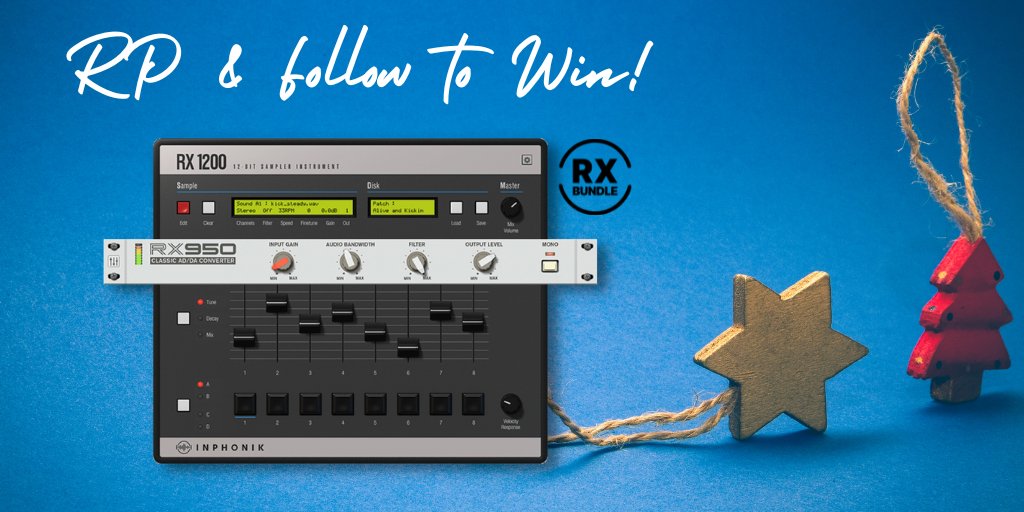 plugindeals's tweet photo. REPOST &amp; FOLLOW @plugindeals and @inphonik to WIN one of the 5x RX Bundles offered by Inphonik 🎅

🎄 https://t.co/szkTAkHCgN

5 Winners chosen January 3 https://t.co/bNRd85JlQV
