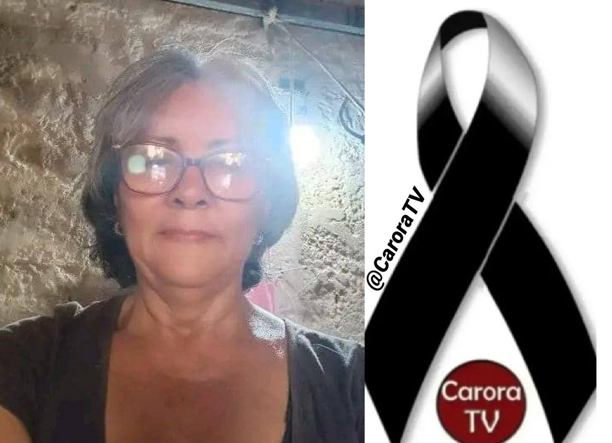 ¡La señora que tuvo el accidente el 31 en la noche, lamentablemente falleció! #CaroraTVNoticias