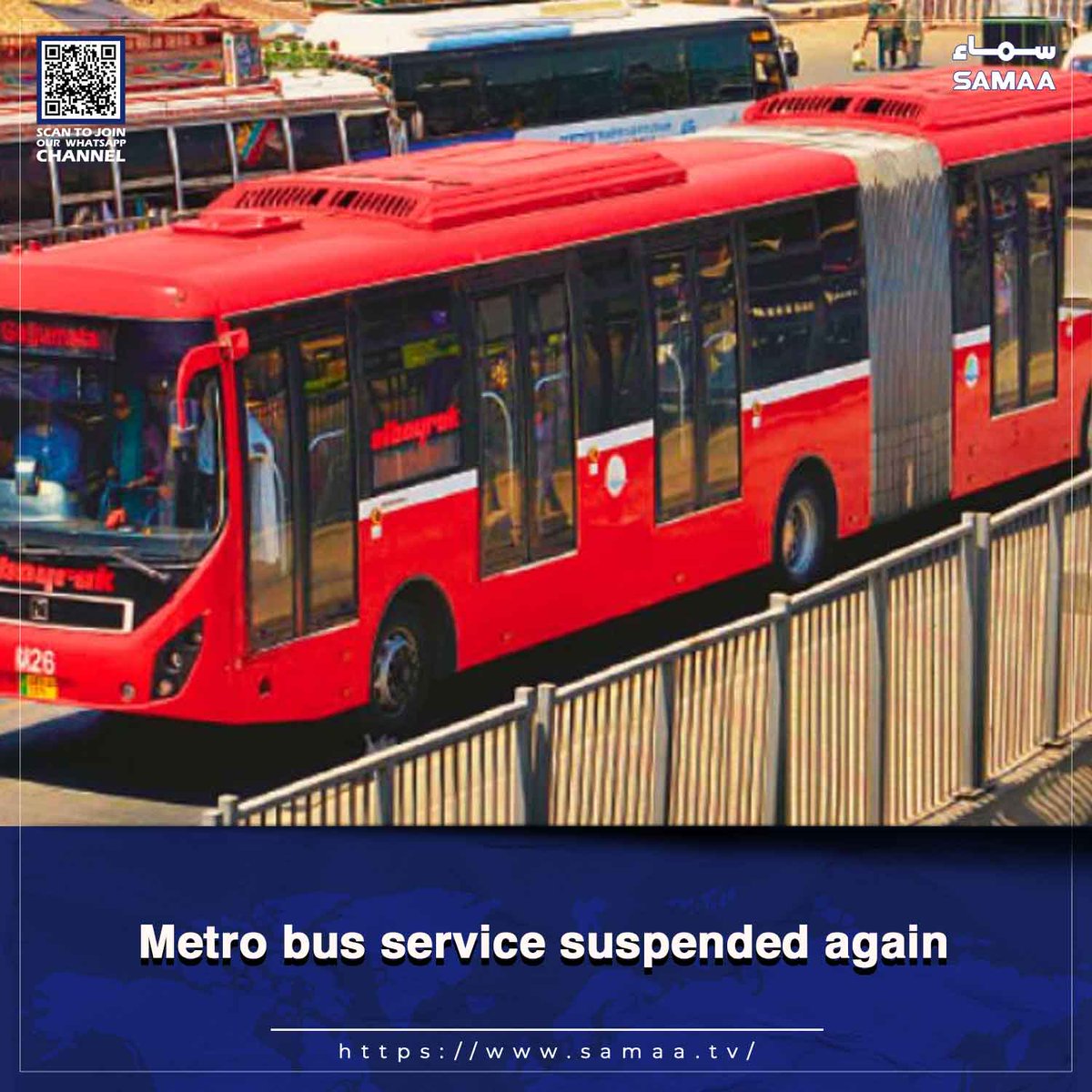 SamaaEnglish's tweet image. Read more: samaa.tv/2087326662

#Metrobus #busservice #Islamabad #Rawalpindi #travel #Transportation #publictransport