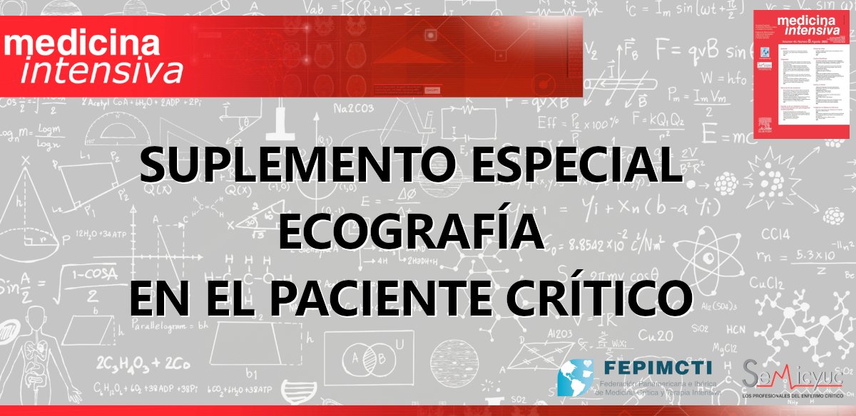 Recuerda que tienes a tu disposición el Suplemento Especial de la revista Medicina Intensiva sobre ecografía en el paciente crítico para su consulta. Accede al sumario en:
medintensiva.org/es-vsi-puesta-…
#medicinaintensiva #divulgación <a href="/intensiva_med/">MedIntensiva</a>