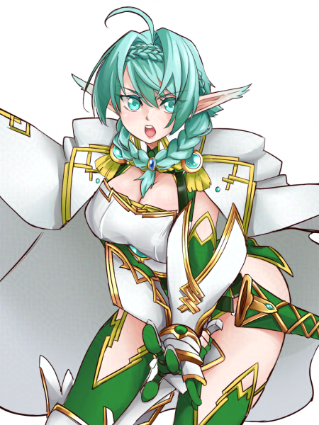 エル=ルヴィ・ラ・ルカセレス #DirXaARlia
ルカセレスの森出身のアークエルフ。22歳。
シルク王国の王子と姫の近衛騎士をしている。
弓も剣も魔法も超一流でエルフの中でも規格外の戦士。 