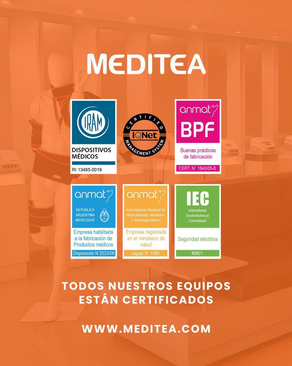 ☀️ PROMOS VERANO ON ☀️

¡Descuentos exclusivos y cuotas en TODOS los equipos!

🏅TODOS los equipos de MEDITEA, están APROBADOS POR ANMAT.

Consultá al 📲 WP 11 3558 503

#meditea #electromedicina #kinesiologia #fisioterapia #estetica