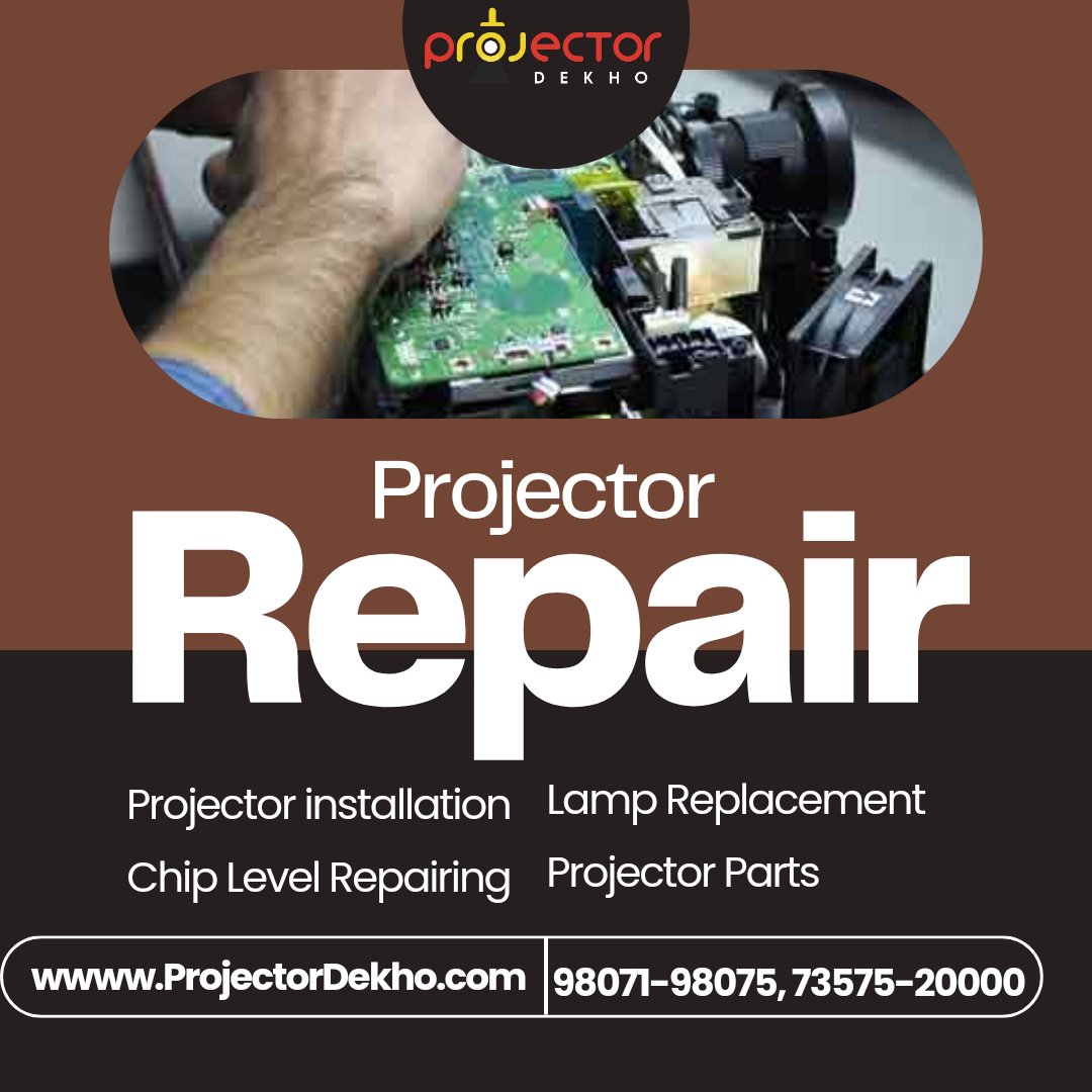 ProjectorDekho's tweet photo. We are one stop solution for all the needs of audio visual equipment, presentation solutions, audio visual rent, projector lamps, projection screen, projector AMC &amp; spares. 

we are a renowned dealer ensuring timely delivery of products from top notch manufacturers. https://t.co/cBNLp2zo4z