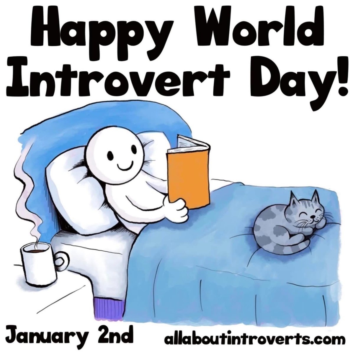BaharTutar13's tweet image. Happy World Introvert Day! #introvertday #january2nd