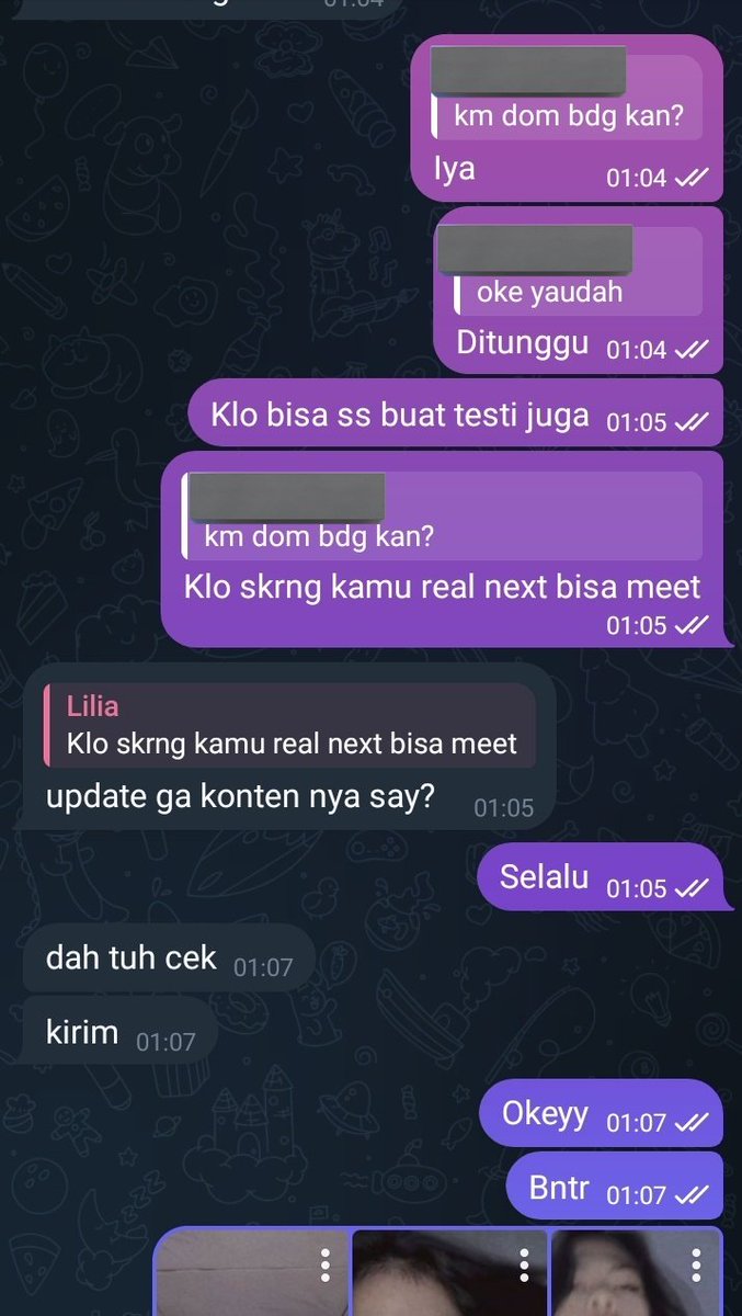 Testi kmren malem beb gas ready kontennya