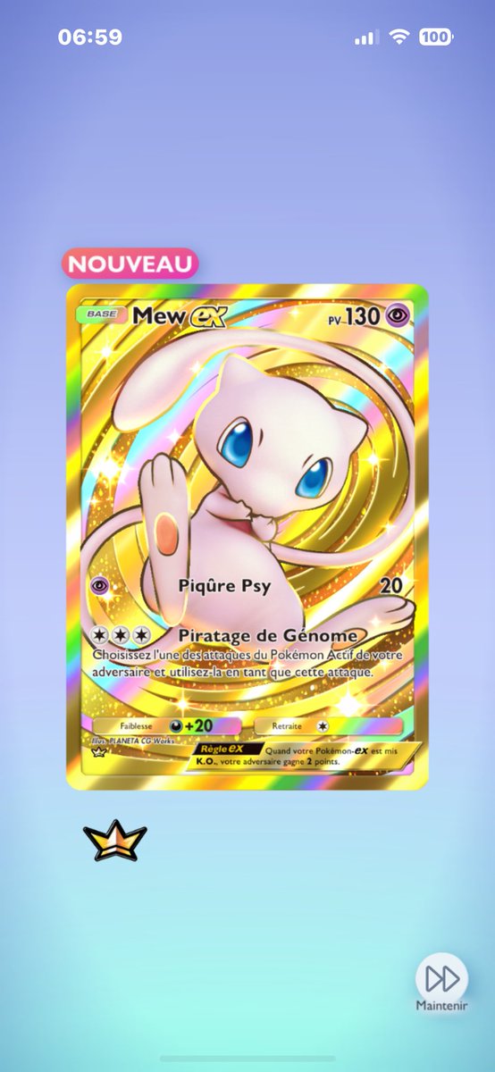 Yugimed_'s tweet photo. @PokemonTCGP_FR Ce matin à 6h59 🫣 https://t.co/giX5eol5de