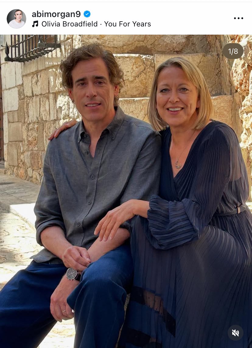 CarlaCS26's tweet photo. What an absolutely gorgeous photo of @StephenMangan and #NicolaWalker posted on @AbiAbim instagram ❤️❤️❤️❤️ #NathanStern #HannahDefoe #TheSplitBarcelona #MorePleaseAbi 🙏🏻🙏🏻🙏🏻🙏🏻 https://t.co/plD6cYURr5