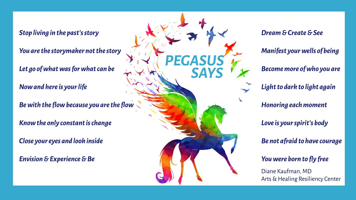 MPAMind_com's tweet image. Creative Life Lines reach out with compassion and creativity to help save lives. The words of 'Pegasus Says' are from a poem by Dr. Diane Kaufman, poet, artist, child psychiatrist, humanism-in-medicine awardee &amp;amp; campaign founder. From the @holdoncampaign_ for #SuicidePrevention.